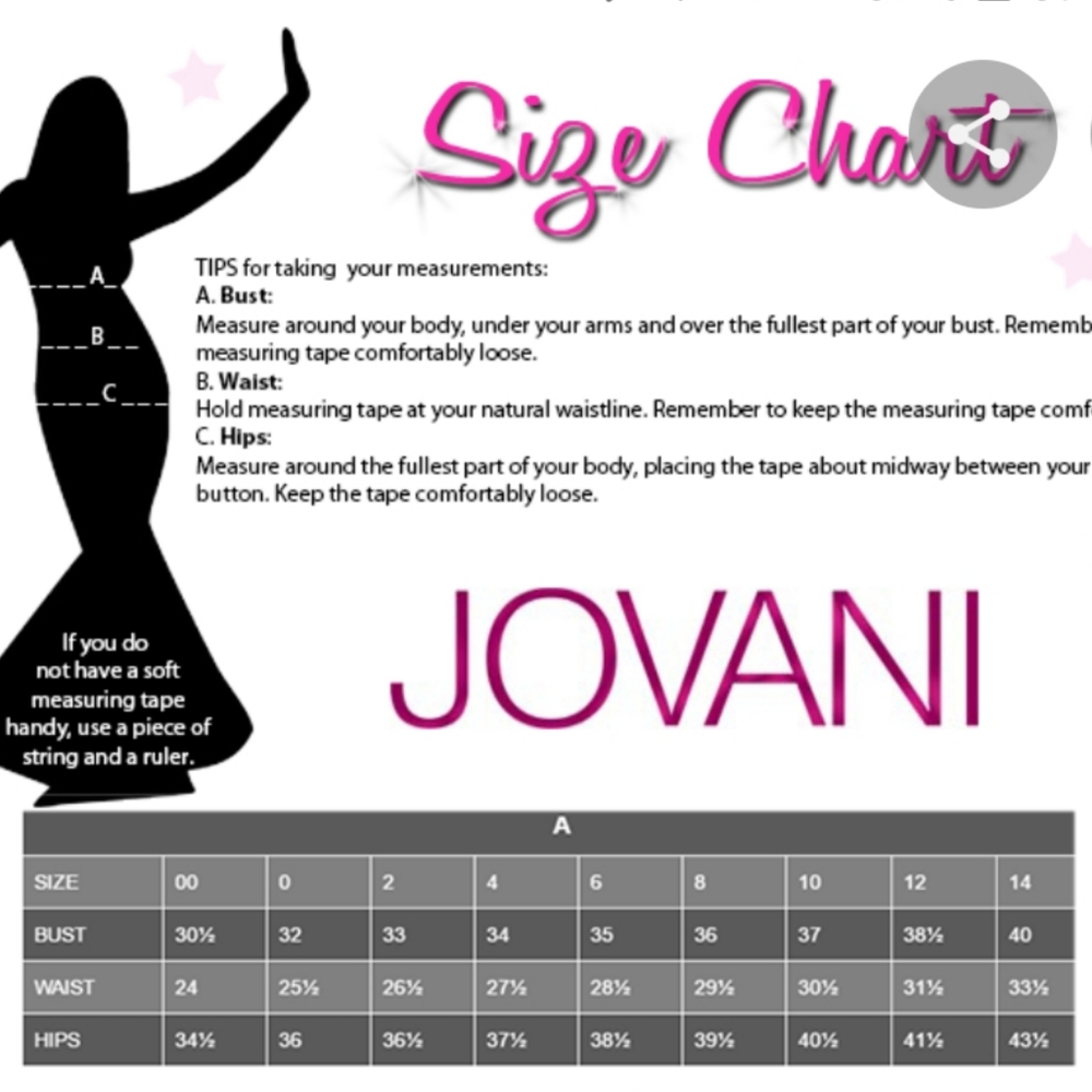 Jovani prom dress RESTOCKED IN SZ 4 - Picture 5 of 5
